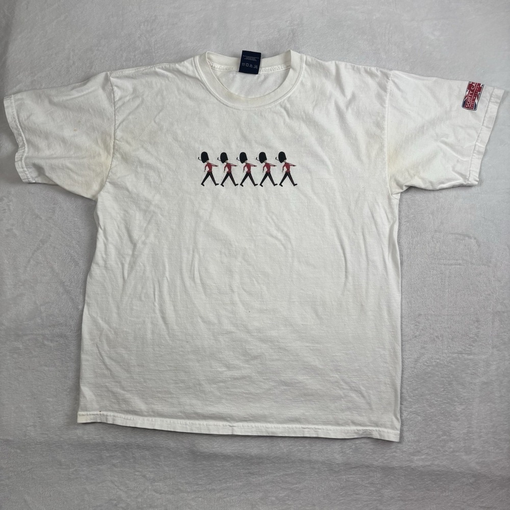 VTG 2005 Scotty Cameron United Kingdom Golf Championship Shirt Stains Mens XL